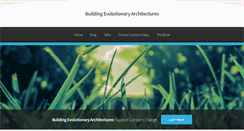 Desktop Screenshot of evolutionaryarchitecture.com