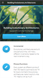 Mobile Screenshot of evolutionaryarchitecture.com